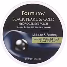 FARM STAY Black Pearl Gold Hydrogel Eye Patch 60 ks (90 g)