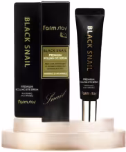 FARM STAY Black Snail Premium Rolling Eye Serum 25 ml