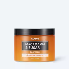 KUNDAL Macadamia & Sugar Body Scrub Pink Grapefriut 550 ml