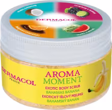 DERMACOL Aroma Moment peeling Bahamský banán 200 g