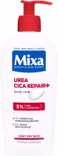 MIXA Cica Urea Repair+ telové mlieko na veľmi suchú pokožku, 400 ml