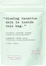 FRANK BODY Coconut Coffee Scrub 100 g