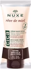 NUXE Reve de Miel Reparačný krém na ruky na extrémne suchú a namáhanú pokožku 2× 50 ml