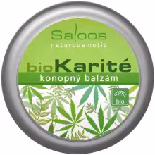 SALOOS Bio karité Konopný balzam 50 ml