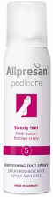Allpresan PediCare Krémová pena na potiace sa nohy 125 ml