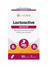 LIVSANE Lactoactive boulardii 30 kapsúl