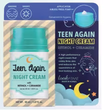 LOOK AT ME TEEN AGAIN NIGHT CREAM Hydratačný nočný krém