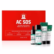 SOME BY MI AHA-BHA-PHA 30 DAYS MIRACLE AC S.O.S KIT Sada produktov s AHA BHA PHA kyselinami proti akné