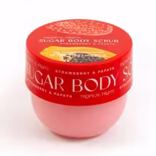 SOMERSET BODY SCRUB Telový peeling, Strawberry & Papaya