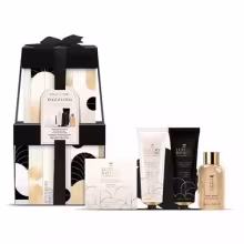 GRACE COLE Sparkling Pear & Nectarine Blossom darčeková sada: sprchový gél 50 ml + telové mlieko 50 ml + krém na ruky 50 ml + kaviár do kúpeľa 80 g