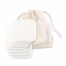 MARIONNAUD ACCESSORIES REUSABLE FACE COTTON PADS 7pcs Opakovane použiteľné odličovacie tampóny 7ks