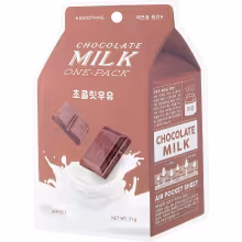 A'PIEU CHOCOLATE MILK Pleťová maska