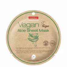 PUREDERM VEGAN ALOE SHEET MASK Vegánska pleťová maska