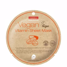 PUREDERM VEGAN VITAMIN SHEET MASK Vegánska pleťová maska