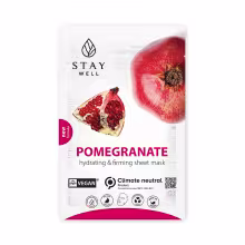 STAY WELL VEGAN SHEET MASK POMEGRANATE Pleťová maska