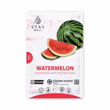 STAY WELL VEGAN SHEET MASK WATERMELON Pleťová maska