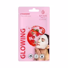 STAY WELL CLASSIC SHEET MASK STRAWBERY Pleťová maska