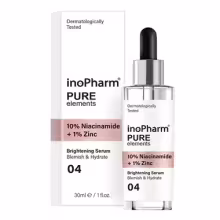 INOPHARM FACE SERUM WITH 10 NIACINAMIDE SERUM 1 ZINC Pleťové sérum