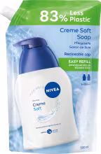 NIVEA Tekuté mydlo Creme Soft 500 ml, náplň