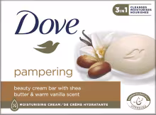 DOVE Krémová tableta na umývanie Bambucké maslo a vanilka 90 g