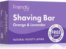 Friendly Soap Prírodné mydlo na holenie pomaranč a levanduľa