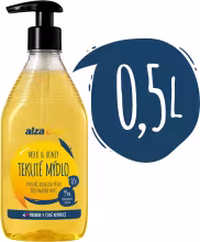 AlzaEco Tekuté mydlo Milk and Honey 500 ml