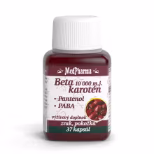 MedPharma Beta karoten 10.000m.j. 37 tabliet