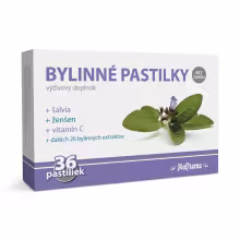 MedPharma Bylinné pastilky bez cukru s islandským lišajníkom 36 pastiliek