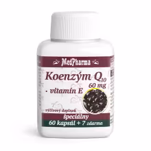 MedPharma Coenzym Q10 60 mg Forte 67 kapsúl