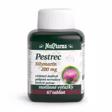 MedPharma Ostropestřec Silymarin 200 mg 67 tabliet