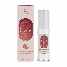 Stimulačný balzam na klitoris SECRET PLAY CLIT PWR Mint Chocolate 15 ml
