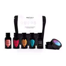 Testovací set lubrikačných gélov NATULI PREMIUM 6 x 15 ml