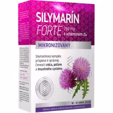 Favea Silymarin Forte 250 mg + vitamin D 40 tabliet