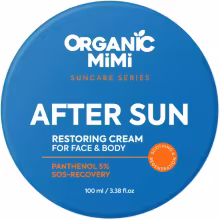 ORGANIC MIMI SUN Regenerační krém po opalování na obličej a tělo 100 ml