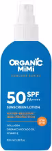 ORGANIC MIMI SUN Opalovací mléko ve spreji na obličej a tělo SPF50 100 ml