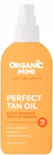 ORGANIC MIMI Perfect Tan Oil SPF 10 voděodolný olejový aktivátor opálení ve spreji 100 ml