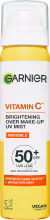 GARNIER Vitamín C* Rozjasňujúca pleťová hmla s SPF 50+ 75 ml