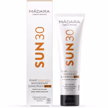 MÁDARA Opaľovací krém s obsahom rastlinných kmeňových buniek a antioxidantmi SPF 30 100 ml