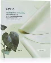 ANUA Heartleaf 70 Soothing Collagen Mask 4× 38 g