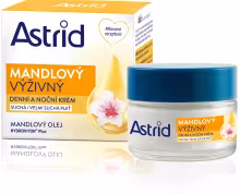 ASTRID Mandľový Výživný Denný a nočný krém 50 ml