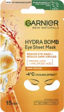 GARNIER Skin Naturals Hydra Bomb Eye Sheet Mask Orange Juice 6 g