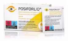 POSIFORLID Obrúsky na hygienu očných viečok čistiace, jednorazové, sterilné 20ks