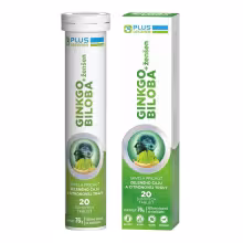Vitar Plus Lekáreň Ginkgo Biloba + ženšen šumivé 20 tabliet
