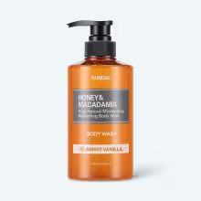 KUNDAL Honey & Macadamia Pure Body Wash Amber Vanilla 500 ml
