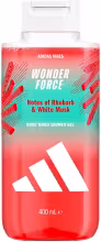 ADIDAS Wonder Force Rebarbora & biele pižmo 400 ml