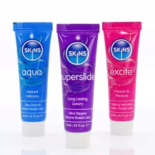 Sada lubrikačných gélov Skins Vital Lubes Sampler Tubes 3 x 12 ml