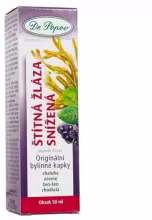 Dr.Popov Štítna žľaza znížená, originálne bylinné kvapky 50 ml