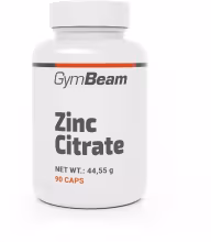 GymBeam Citrát zinočnatý 90 kapsúl