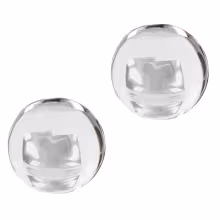 Vaginálne guľôčky TOYJOY Glass Worxx transparentné