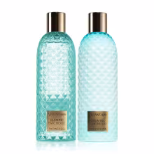 Kozmetická sada starostlivosti o telo Vivian Gray Gemstone Jasmine & Patchouli 2 x 300 ml